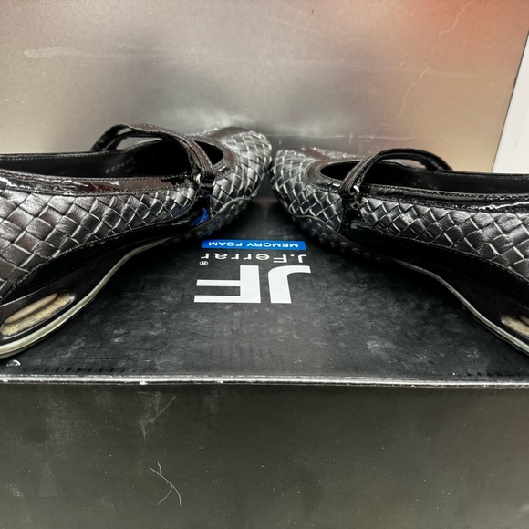 VINTAGE Cole Hann x Nike Air Black Woven Mary Jane - Picture 6 of 8